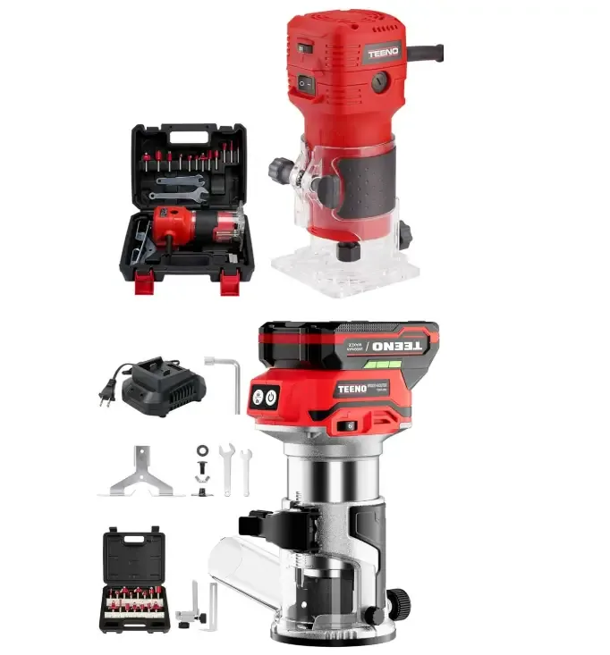Wood Router & Cordless Compact Router for Makita 20V Battery